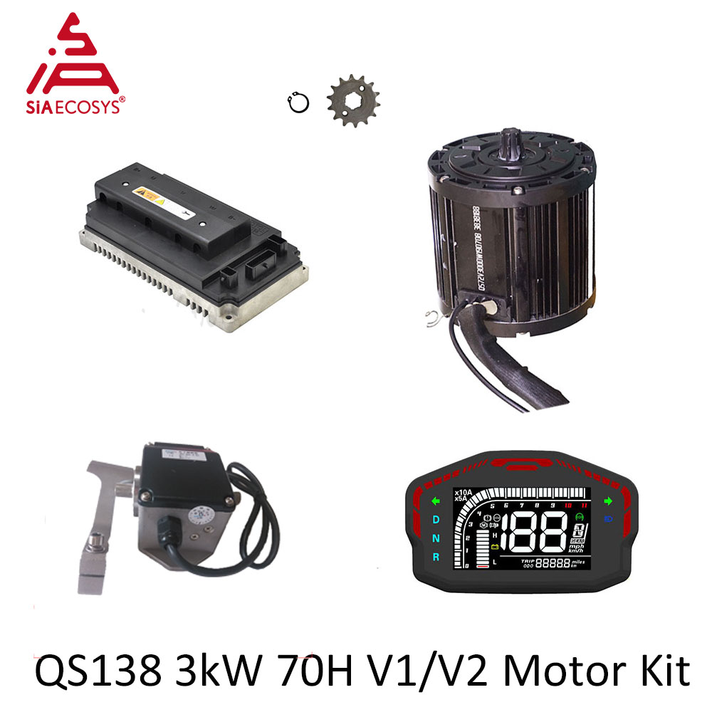 Fardriver Nd72850 Controller - QSMOTOR QS138 3000W 72V Mid Drive