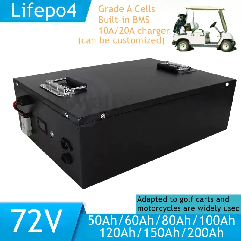 Lifepo4 72V 100Ah Battery Pack Ev - Lifepo4 Battery Pack 72V with Bluetooth
