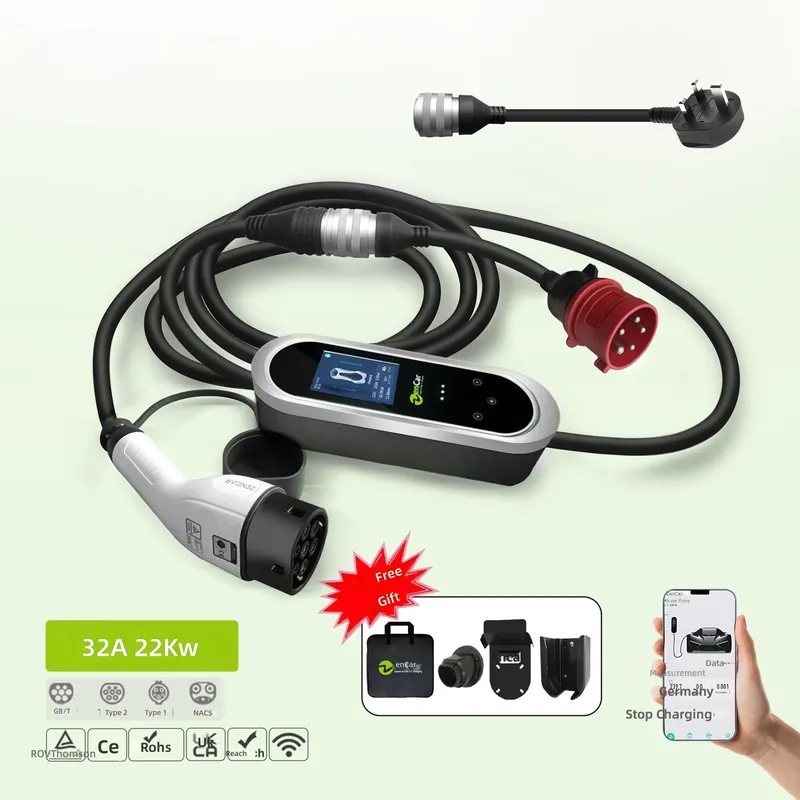 Ev Charger Type 2 22Kw 32A 3 Phase - 22kW 3 Phase EV Charger 32A