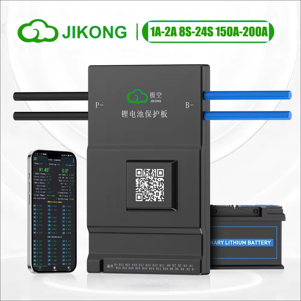 Smart Bms 24S 200A Bluetooth Lifepo4 - JK BMS Active Balance 150A 200A