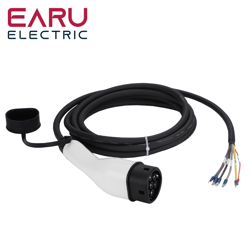Ev Charger Type 2 22Kw 32A 3 Phase - EV Charger Plug With Cable Type2