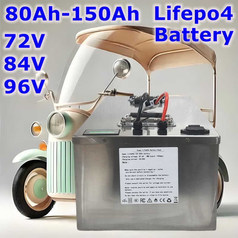 Lifepo4 72V 100Ah Battery Pack Ev - LIFEPO4 battery 72V 84V 96V 80AH