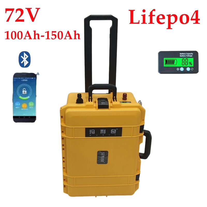 Lifepo4 72V 100Ah Battery Pack Ev - Waterproof 72V 150Ah 100Ah LiFepo4 lithium