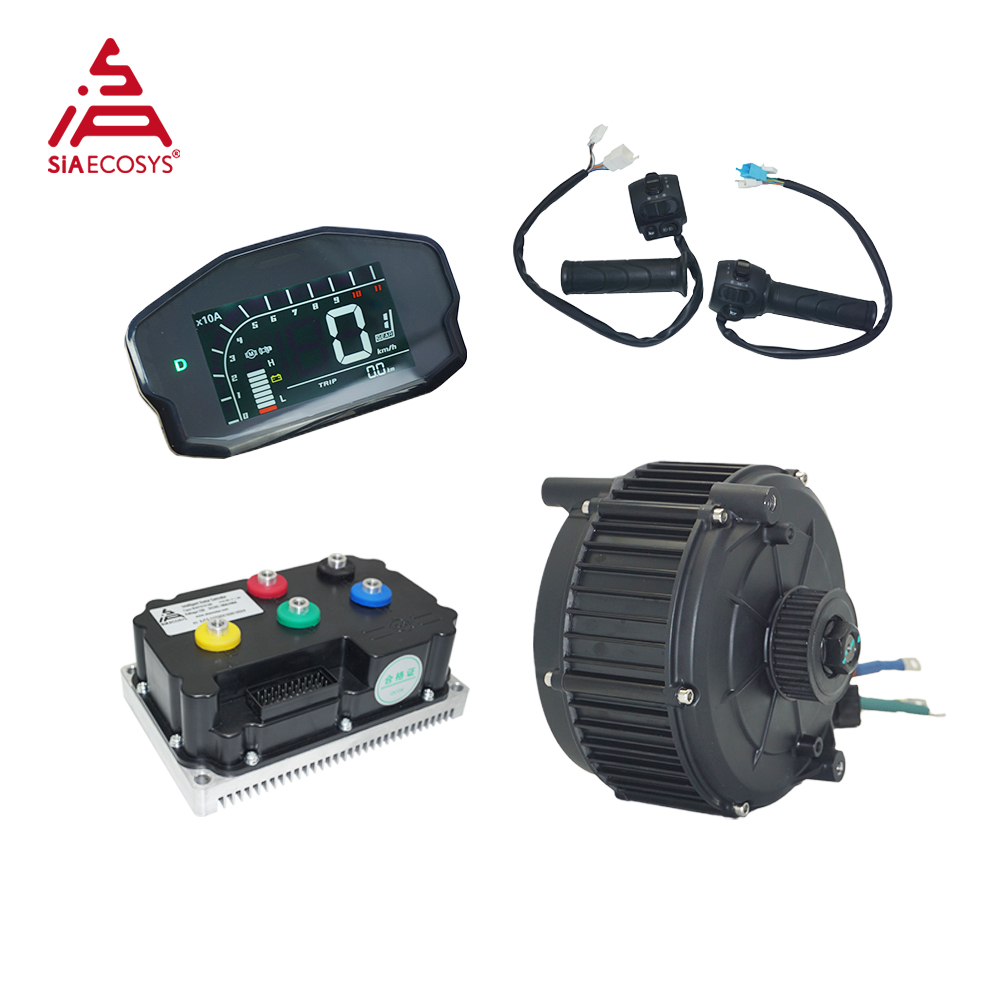 SiAECOSYS QSMOTOR QS165 V2 35H - огляд і ціна Mid Drive Motor Kit 72V 5000W