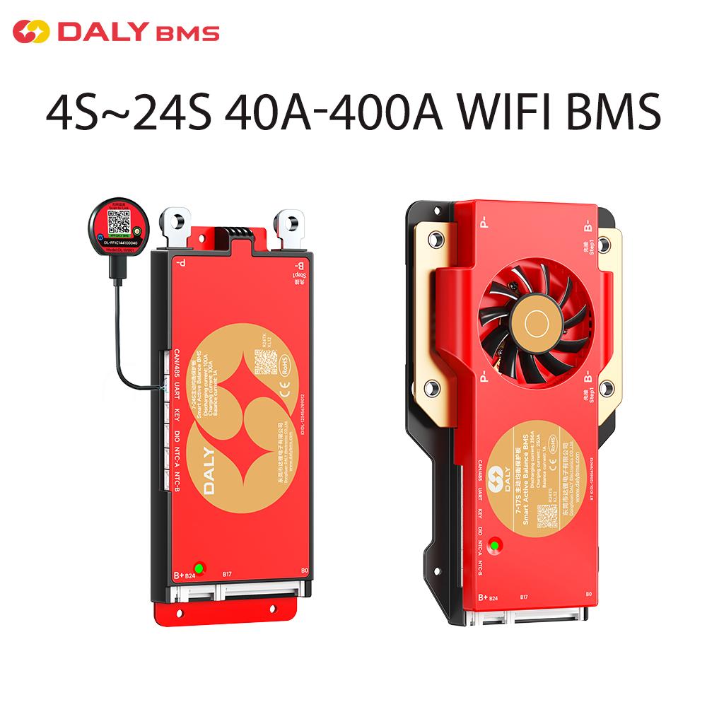 Daly BMS WiFi Bluetooth Smart  - огляд і ціна Smart Bms 24S 200A Bluetooth Lifepo4
