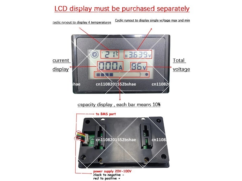 Smart Bluetooth BMS 10S-24S 20 - огляд і ціна Smart Bms 24S 200A Bluetooth Lifepo4