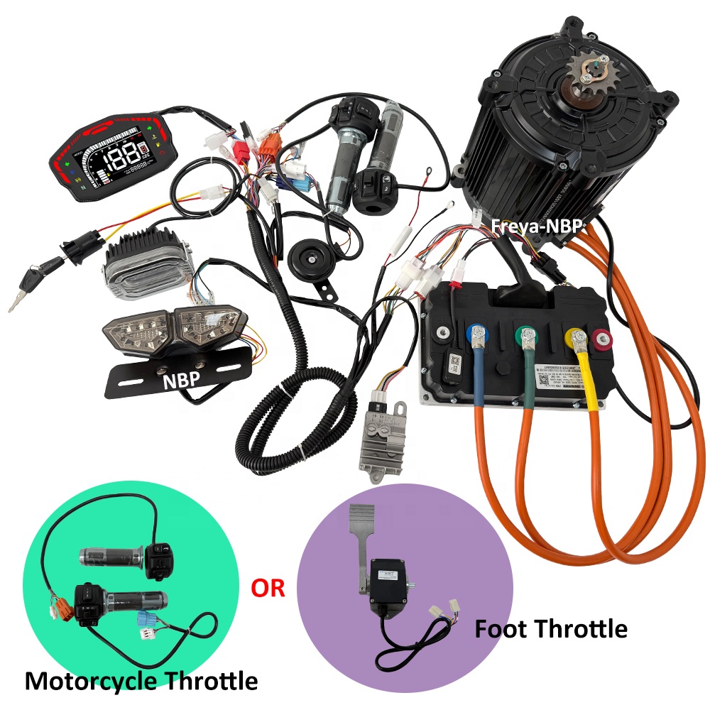 QS180 72-96V 8000W Mid Drive E - огляд і ціна Fardriver Nd72850 Controller
