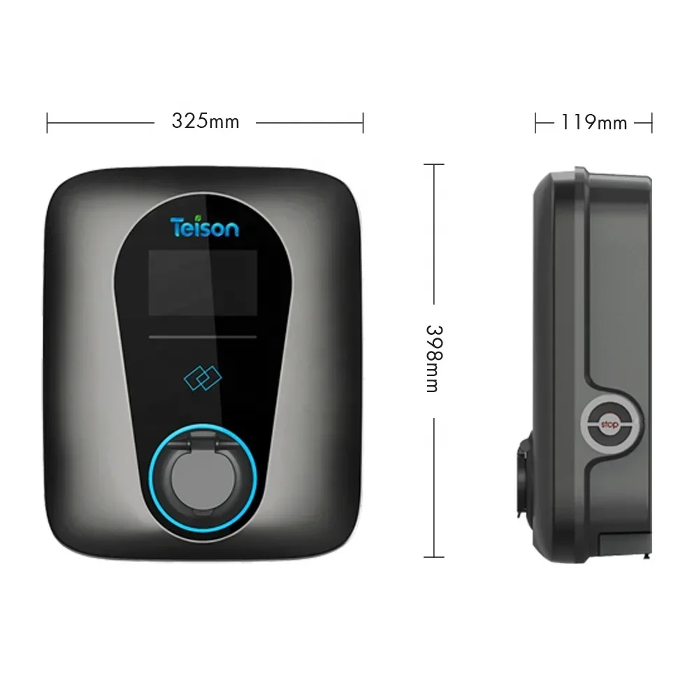 Teison 7kw 32A AC Wallbox Char - огляд і ціна J1772 Evse 32A Level 2 Charger