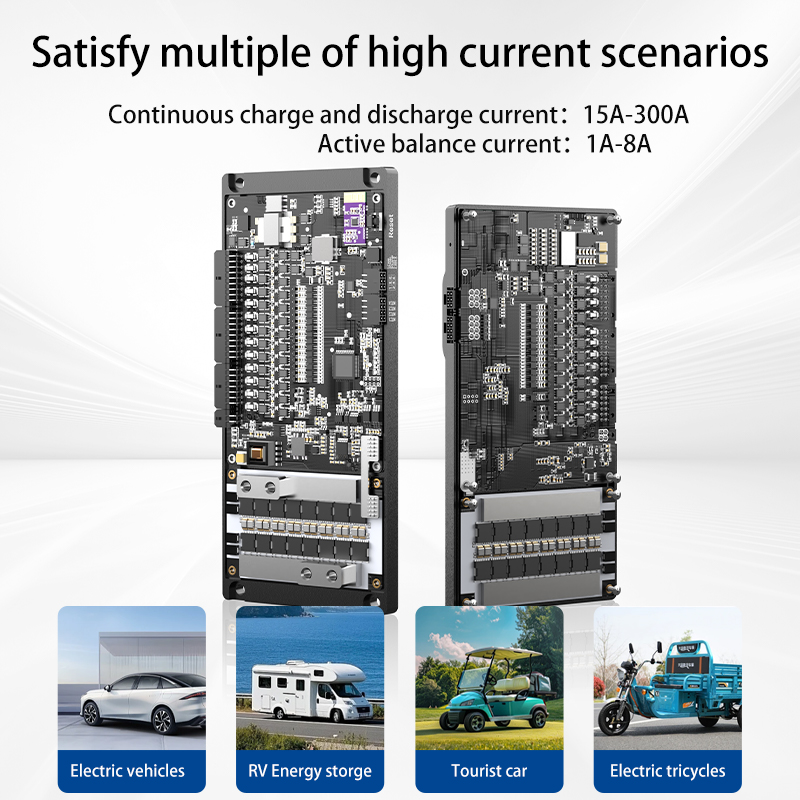 Enerkey Smart BMS 16S-24S 200A - огляд і ціна Smart Bms 24S 200A Bluetooth Lifepo4