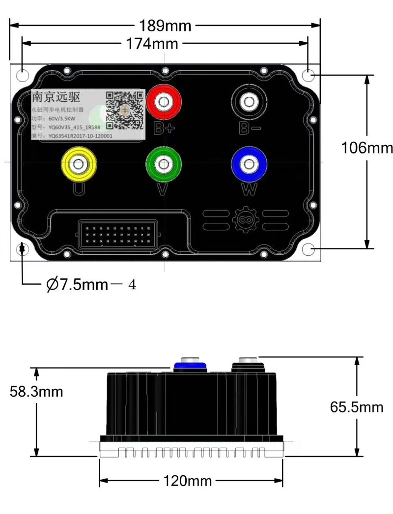 YuanQu FarDriver ND72850 ND848 - огляд і ціна Fardriver Nd72850 Controller