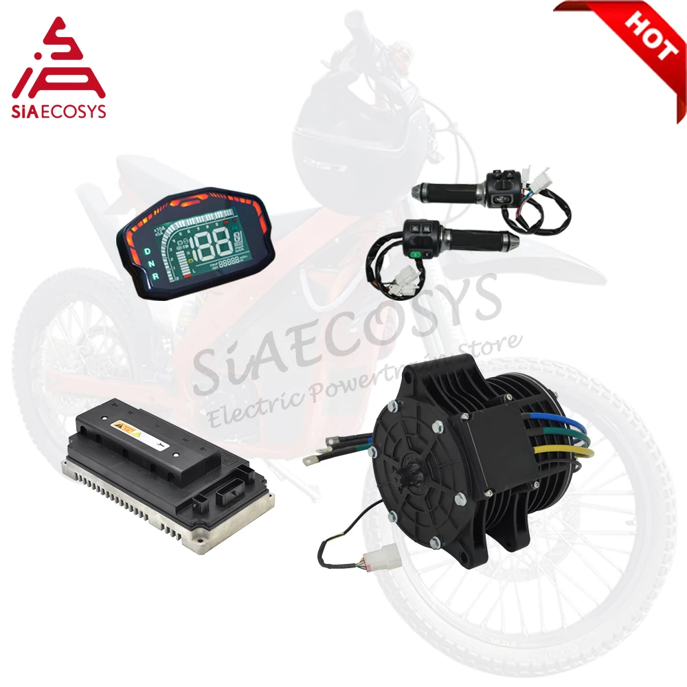 QSMotor 3000W Electric Motor 5 - огляд і ціна Mid Drive Motor Kit 72V 5000W