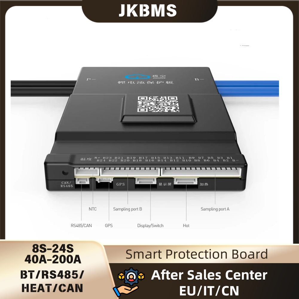 JK-BMS Smart Bluetooth Active  - огляд і ціна Smart Bms 24S 200A Bluetooth Lifepo4
