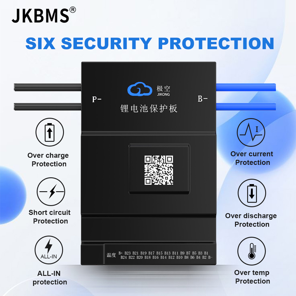 JK-BMS Smart Bluetooth Active  - огляд і ціна Smart Bms 24S 200A Bluetooth Lifepo4