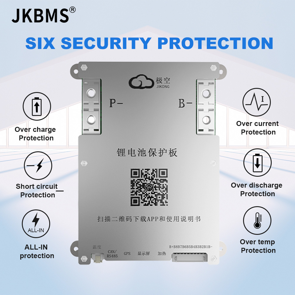 JK-BMS Smart Bluetooth Active  - огляд і ціна Smart Bms 24S 200A Bluetooth Lifepo4