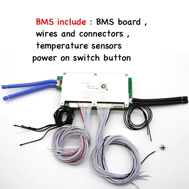 10S to 24S Lifepo4 Li-ion Lipo - огляд і ціна Smart Bms 24S 200A Bluetooth Lifepo4