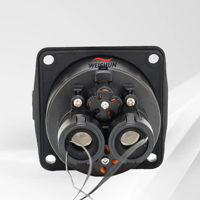 CHAdeMO EV Socket 80A 125A 150 - огляд і ціна Chademo Inlet Socket 125A Ev
