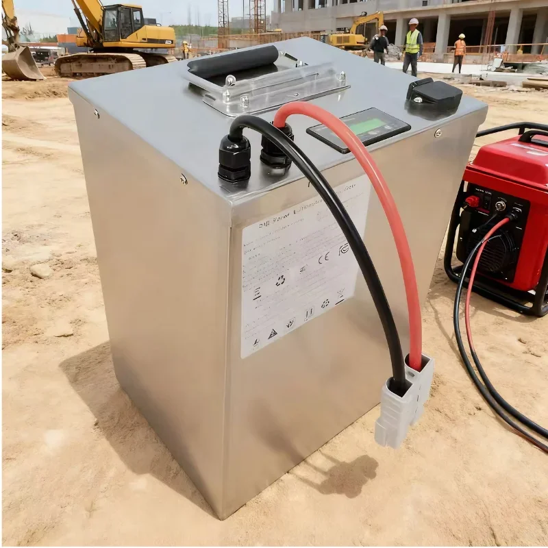 LIFEPO4 Battery Pack with BMS  - огляд і ціна Lifepo4 72V 100Ah Battery Pack Ev