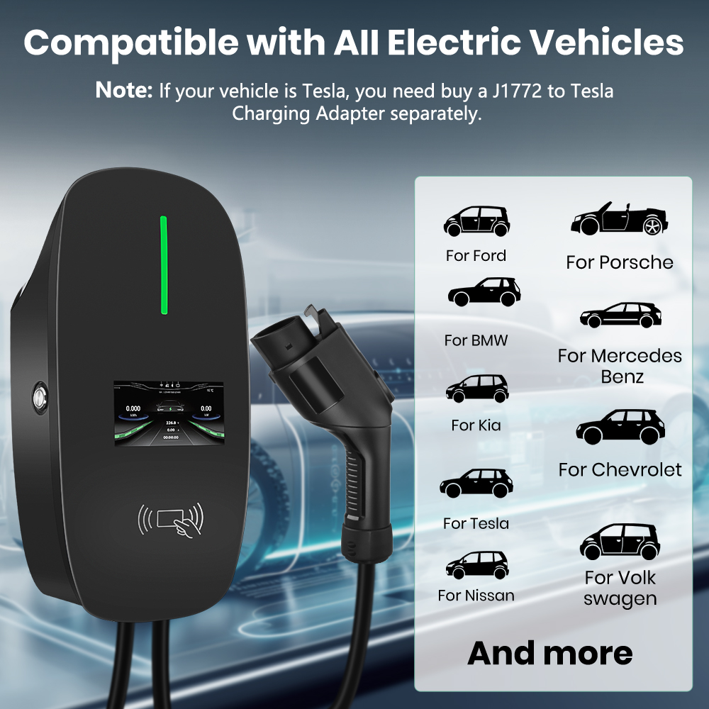 Junsun Level 2 EV Charger 48A  - огляд і ціна J1772 Evse 32A Level 2 Charger