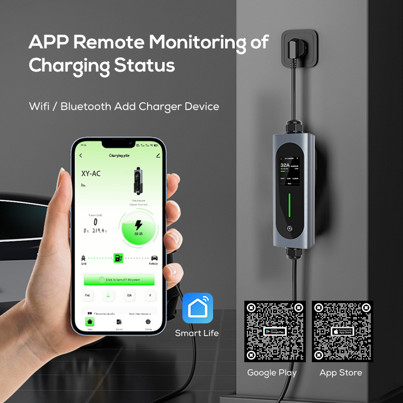 Ovrod Ev Car Charger 16a 11kw  - огляд і ціна Type 2 Portable Ev Charger 11Kw Cee