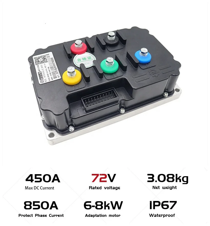 ND72850 FarDriver 72V Peak 88V - огляд і ціна Fardriver Nd72850 Controller