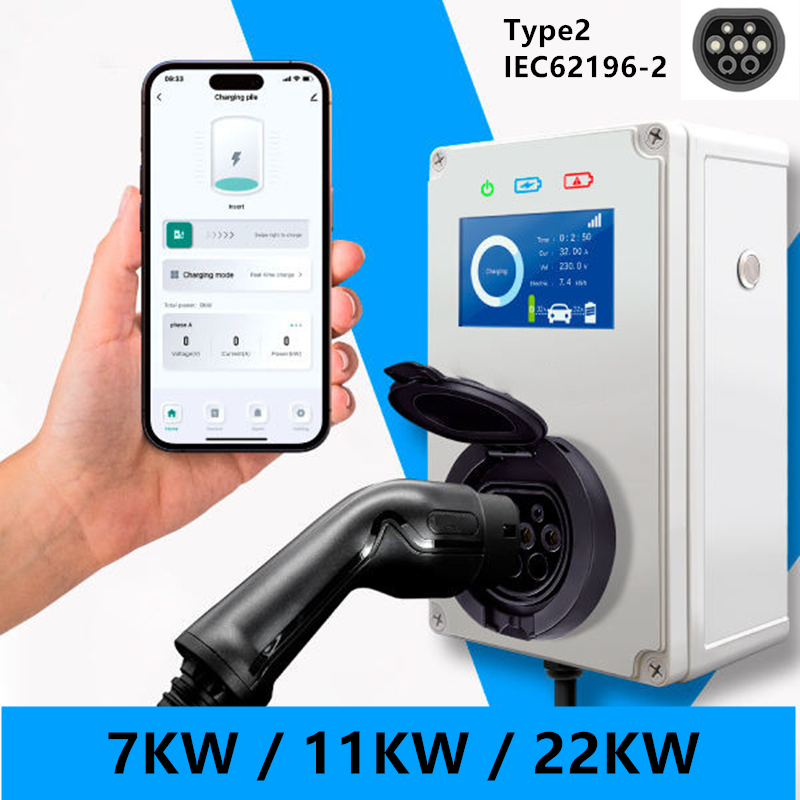 Type 2 EV Charger 32A 7KW Char - огляд і ціна Ev Charger Type 2 22Kw 32A 3 Phase