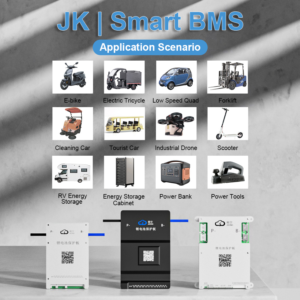 JK Smart BMS 4S-24S LiFePo4 Li - огляд і ціна Smart Bms 24S 200A Bluetooth Lifepo4
