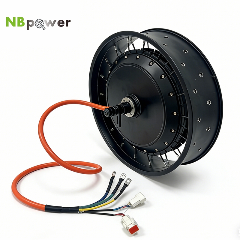 NBpower/QS 273 40H 48-96v rate - огляд і ціна Qs Motor 273 8000W Hub Motor