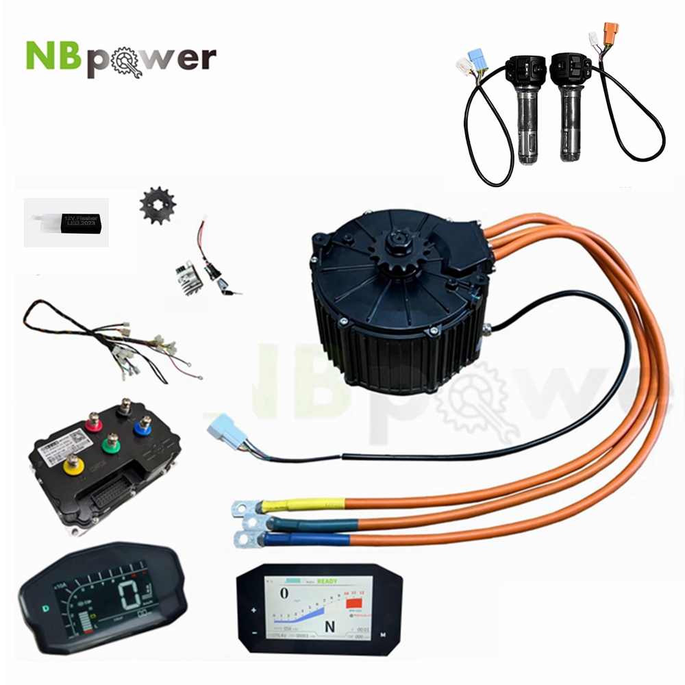 QSMotor 50H 10000W QS165 Mid d - огляд і ціна Fardriver Nd72850 Controller