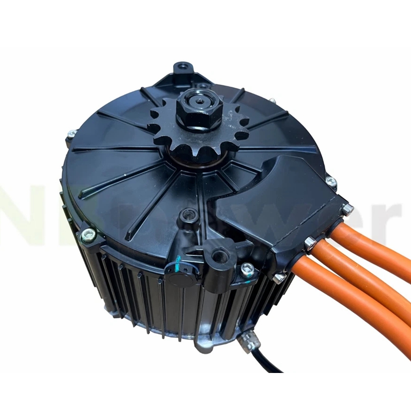 QSMotor 50H 10000W QS165 Mid d - огляд і ціна Fardriver Nd72850 Controller