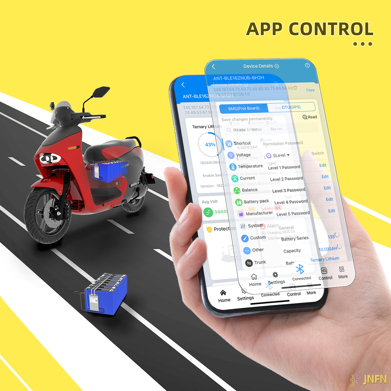 Ant Bluetooth BMS 10S-24S 550A - огляд і ціна Smart Bms 24S 200A Bluetooth Lifepo4