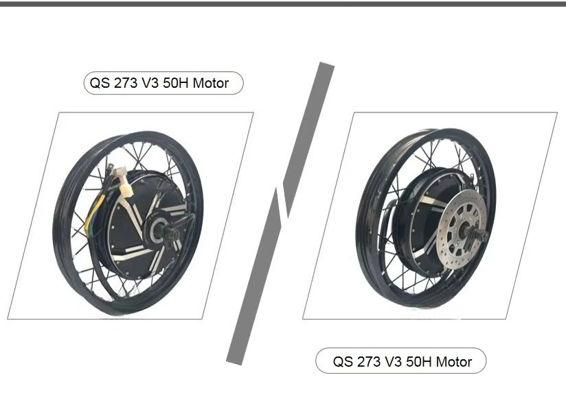 Electric Motorcycle  Motor Kit - огляд і ціна Qs Motor 273 8000W Hub Motor
