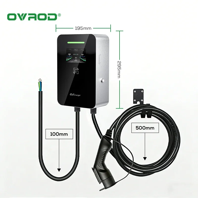 Ovrod Factory Evse Ac 7kw 11kw - огляд і ціна Ev Charger Type 2 22Kw 32A 3 Phase