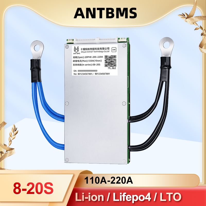 ANT Smart BMS 8S-20S with WiFi - огляд і ціна Smart Bms 24S 200A Bluetooth Lifepo4