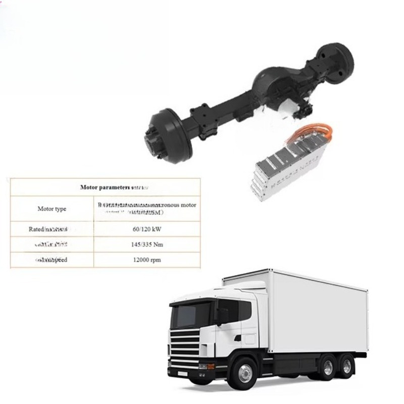 123kw Electric Drive Axle 540V - огляд і ціна Ev Electric Motor Conversion Kit Car