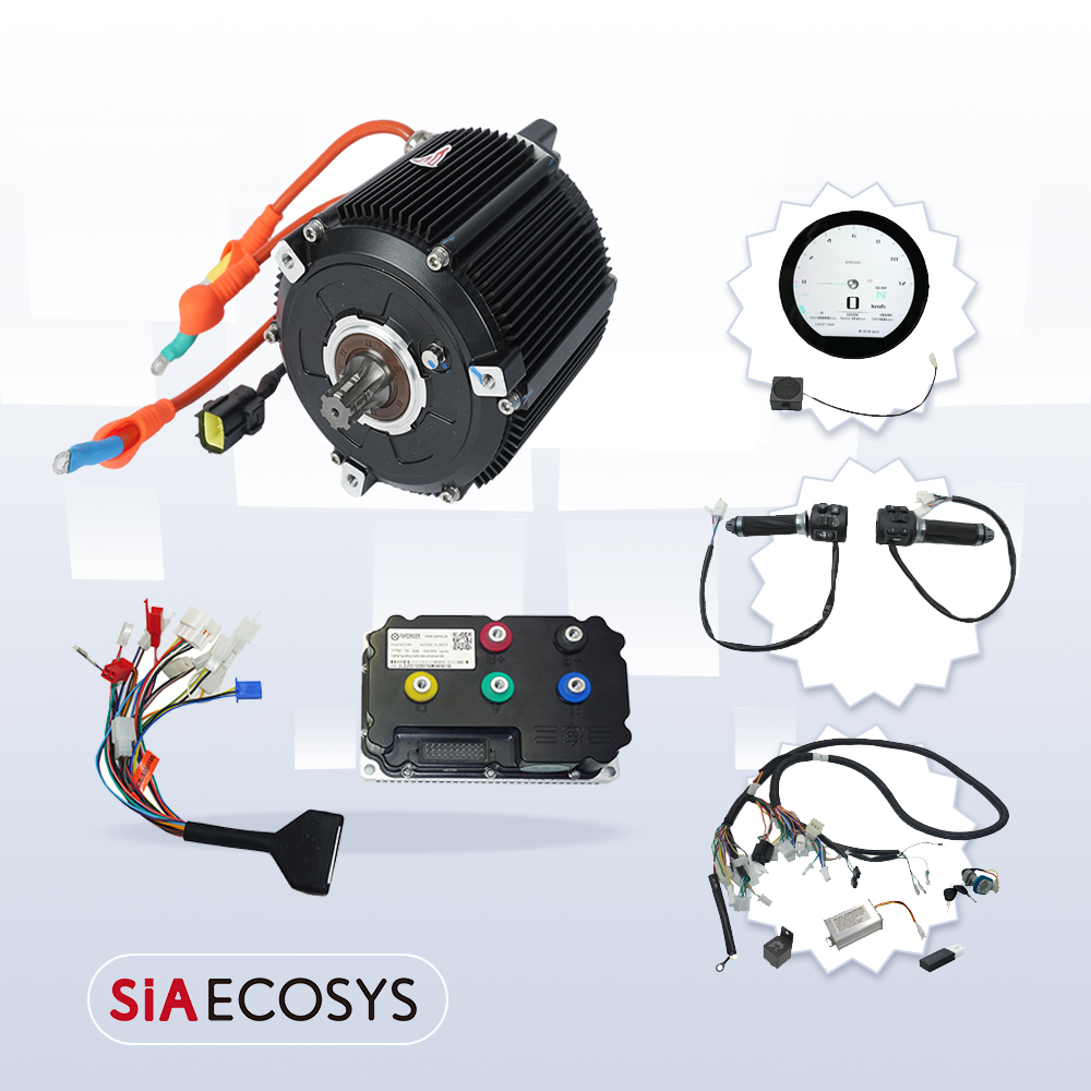 SiAECOSYS 5000W D133A-65 Elect - огляд і ціна Mid Drive Motor Kit 72V 5000W