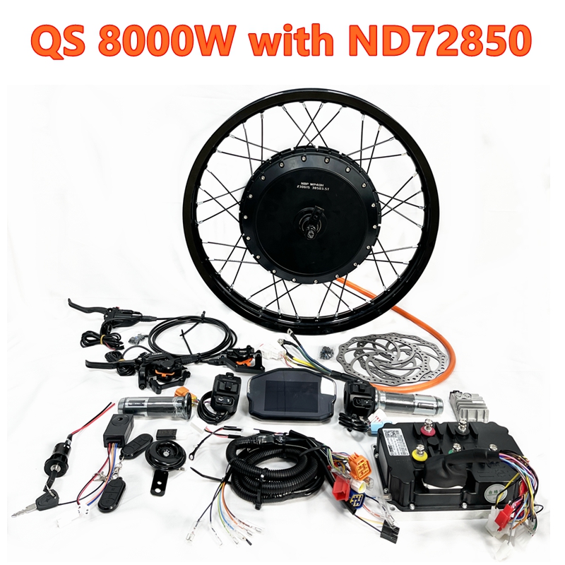 QS273 40H V3 Peak 8000W 150mm  - огляд і ціна Fardriver Nd72850 Controller